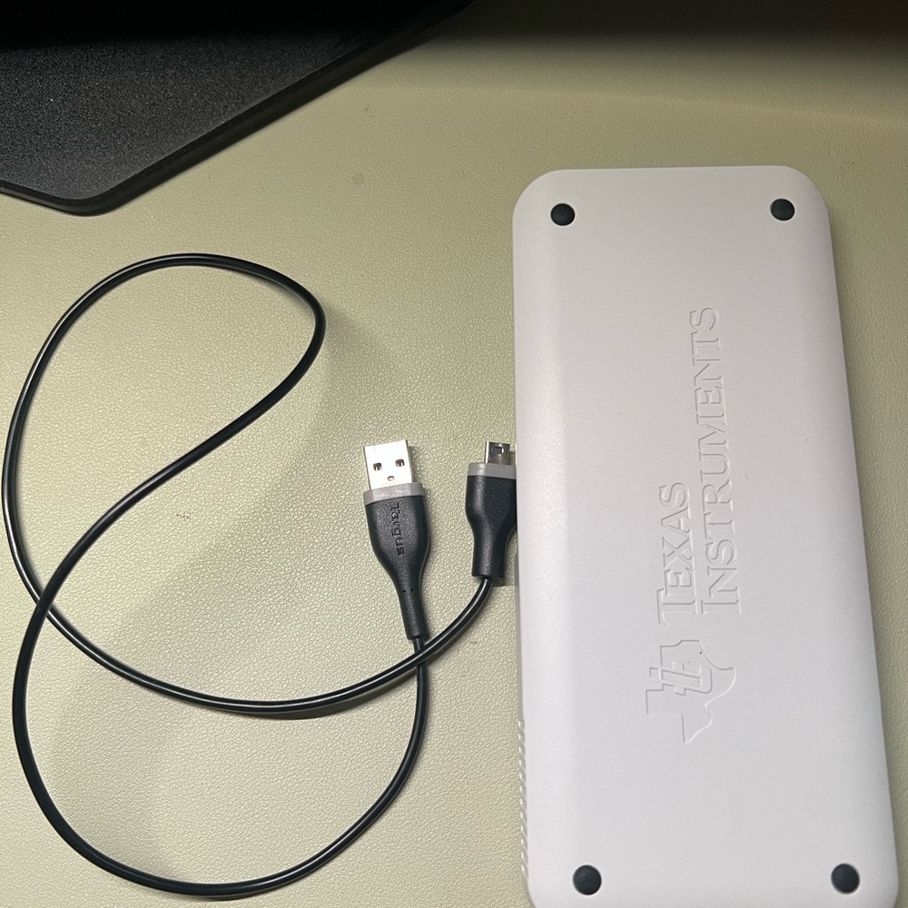 Texas Instruments Graphing Calculator with USB Cable
